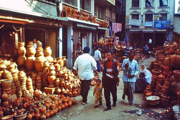 Leben, Arbeiten und Menschen in Kathmandu