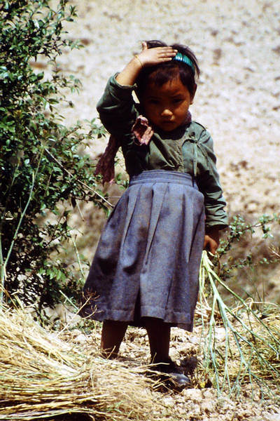 Kinder in Nepal