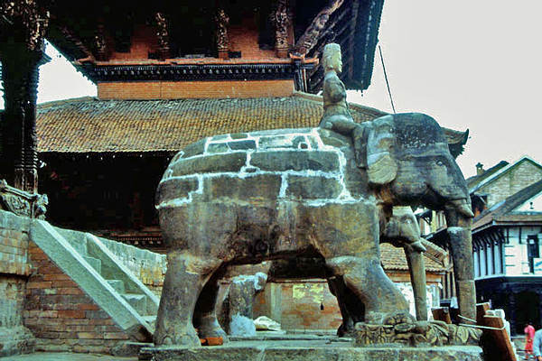Der Elefant spielt eine wichtige Rolle im Hinduismus