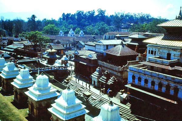 Pashupatinath Tempel: Totenverbrennungen