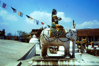 Stupa in Bodnath